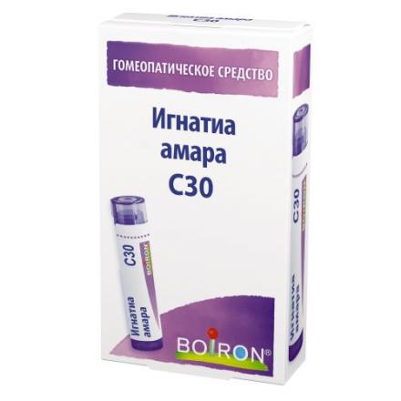 ИГНАТИА АМАРА С30 гранулы гомеопатич. 4 гр