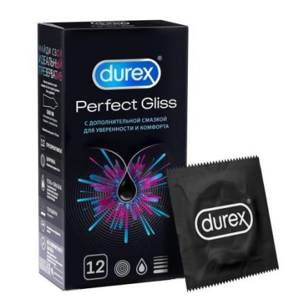 ПРЕЗЕРВАТИВЫ ДЮРЕКС PERFECT GLISS №12