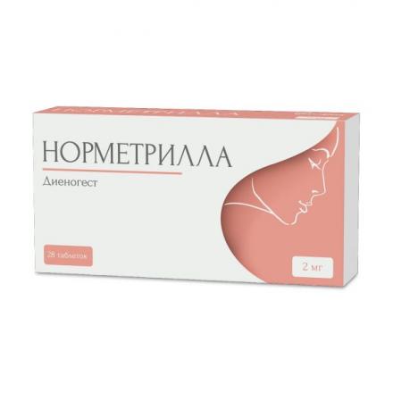 НОРМЕТРИЛЛА табл. 2 мг №28