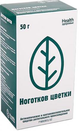 НОГОТКОВ ЦВЕТКИ (КАЛЕНДУЛА) 50 гр