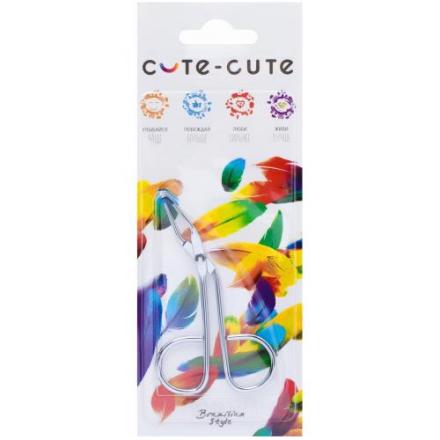 CUTE-CUTE НОЖНИЦЫ-ПИНЦЕТ ДЛЯ БРОВЕЙ 49116
