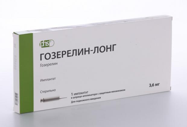 ГОЗЕРЕЛИН-ЛОНГ имплант 3,6 мг шприц №1