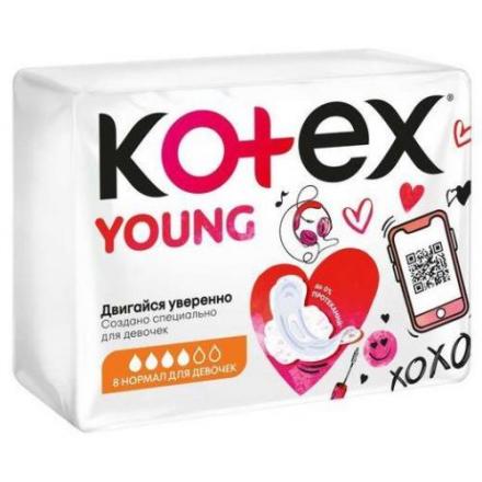 КОТЕКС ПРОКЛАДКИ YOUNG НОРМАЛ №8