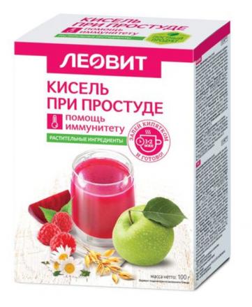 ЛЕОВИТ КИСЕЛЬ ПРИ ПРОСТУДЕ 20 гр №5