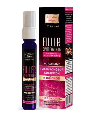 ЗОЛОТОЙ ШЕЛК FILLER ЗАПОЛНИТЕЛЬ ДЛЯ ВОЛОС 25 мл плоский живот