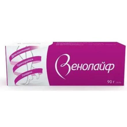 ВЕНОЛАЙФ гель туба 90 гр