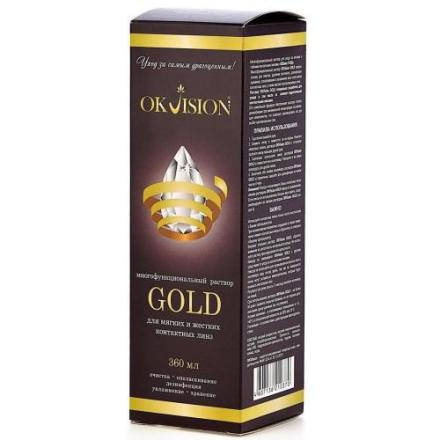 РАСТВОР ДЛЯ ЛИНЗ OKVISION ГОЛД 360 мл