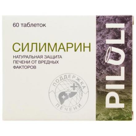PILULI СИЛИМАРИН табл. №60