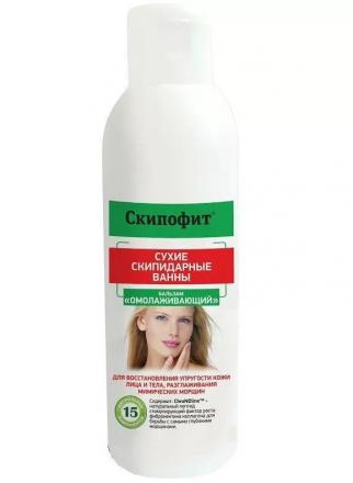 СКИПОФИТ СУХИЕ ВАННЫ СРЕДСТВО ДЛЯ ВАНН СКИПИДАРН. 150 мл омолаживающий