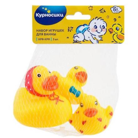 КУРНОСИКИ ИГРУШКА ДЛЯ ВАНН 25040 кря-кря