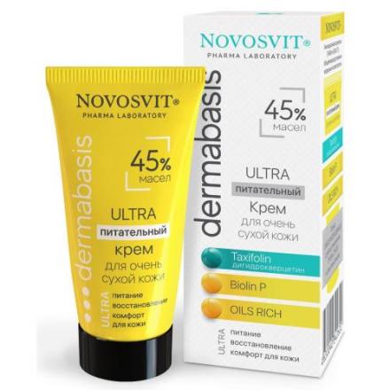 НОВОСВИТ DERMABASIS КРЕМ ДЛЯ ЛИЦА 50 мл ультра питательн.
