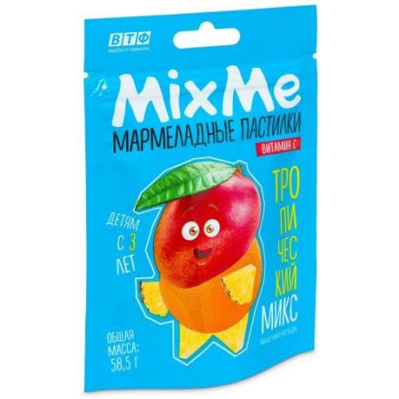 МИКСМИ ВИТАМИН С пастилки ананас/манго/апельсин 58,5 гр
