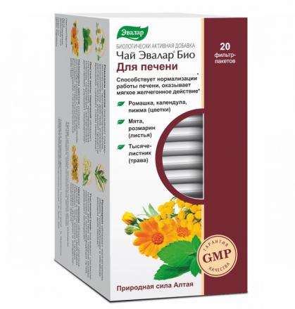 ЧАЙ БИО ЭВАЛАР ДЛЯ ПЕЧЕНИ ф/п №20