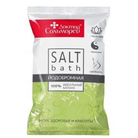 ДОКТОР СОЛЬМОРЕЙ  СОЛЬ ДЛЯ ВАНН 1 000 гр йодобромная