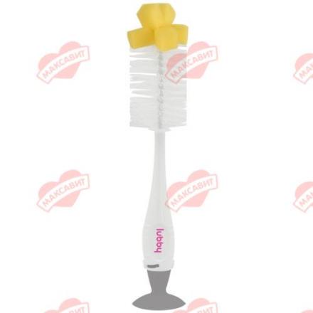 ЛАББИ ЕРШИК ДЛЯ МЫТЬЯ БУТЫЛОЧЕК И СОСОК 13948 на присоске