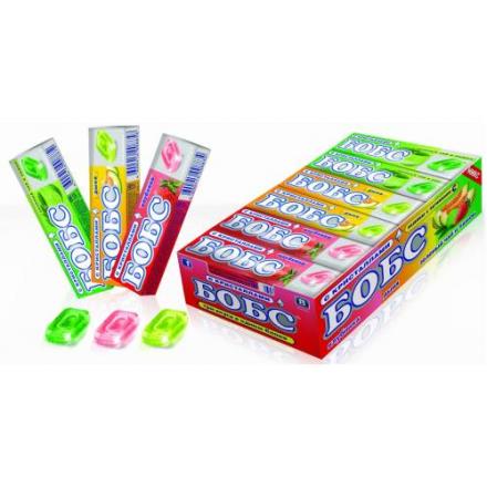 БОБС С КРИСТАЛЛАМИ леденцы клубника №10