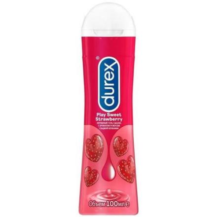 ГЕЛЬ-СМАЗКА ДЮРЕКС PLAY SWEET STRAWBERRY с ароматом клубники 100 мл