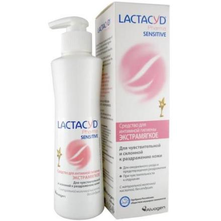 ЛАКТАЦИД ФАРМА ср-во д/интим. гиг. для чувствит. кожи 250 мл