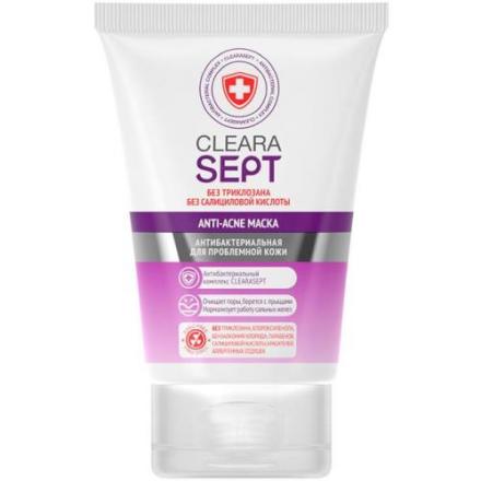 КЛЕРАСЕПТ АНТИ-АКНЕ МАСКА ДЛЯ ЛИЦА 100 мл для проблемной кожи