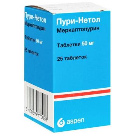ПУРИ-НЕТОЛ табл. 50 мг №25