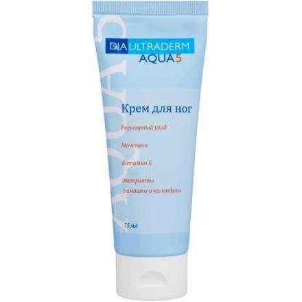 ДИАУЛЬТРАДЕРМ АКВА 5 КРЕМ ДЛЯ НОГ 75 мл