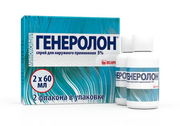 ГЕНЕРОЛОН спрей наруж. 5% фл.-доз 60 мл №2