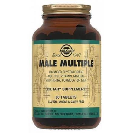 СОЛГАР КОМПЛЕКС ДЛЯ МУЖЧИН МУЛЬТИВИТАМИН. И МИНЕРАЛЬН. табл. №60