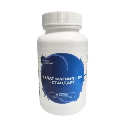 ВИТА СТАНДАРТ ХЕЛАТ МАГНИЯ+В6-СТАНДАРТ капс. №60