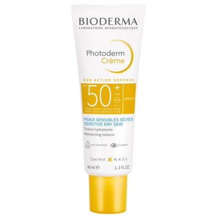 БИОДЕРМА (BIODERMA) ФОТОДЕРМ КРЕМ ДЛЯ ЛИЦА СОЛНЦЕЗАЩИТНЫЙ 40 мл SPF50+