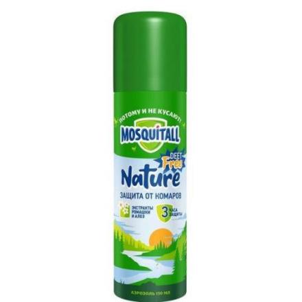 МОСКИТОЛ НАТУРАЛЬНАЯ ЗАЩИТА АЭРОЗОЛЬ ОТ КОМАРОВ 150 мл