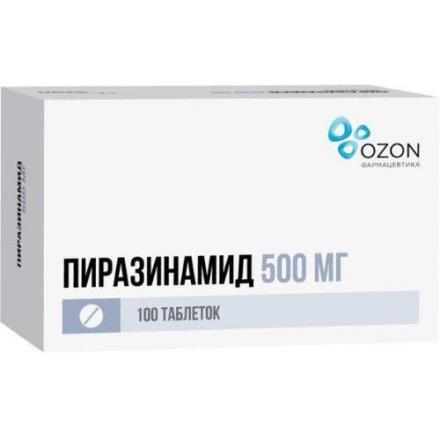 ПИРАЗИНАМИД ОЗОН табл. 500 мг №100