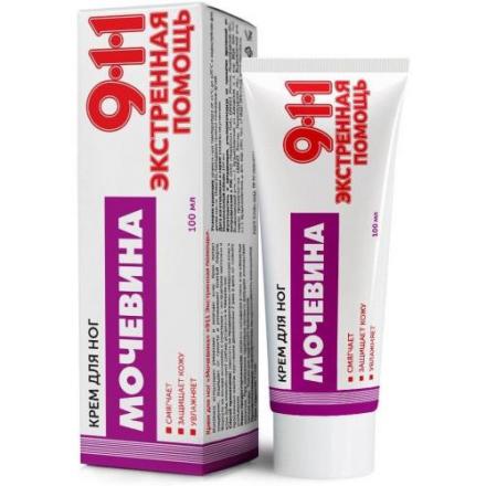 911 МОЧЕВИНА крем для ног 100 мл