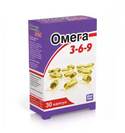 ОМЕГА 3-6-9 РЕАЛКАПС капс. 1600 мг №30