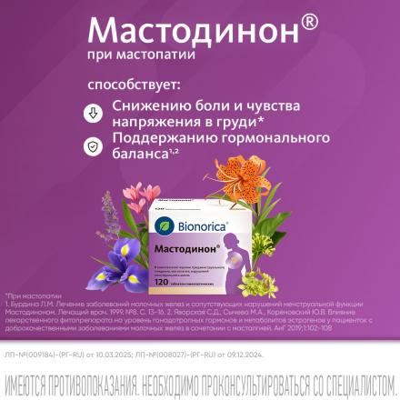 МАСТОДИНОН табл. №120 3