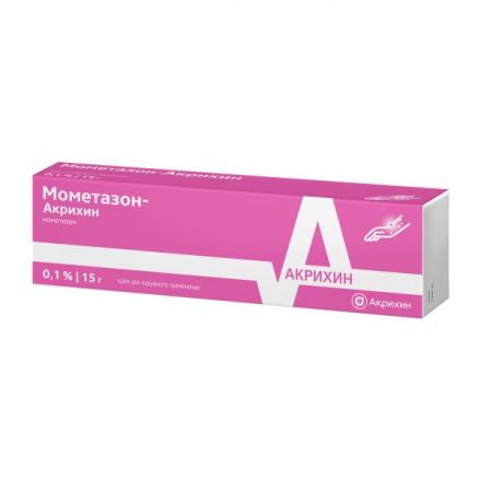 МОМЕТАЗОН АКРИХИН крем 0,1% туба 15 гр