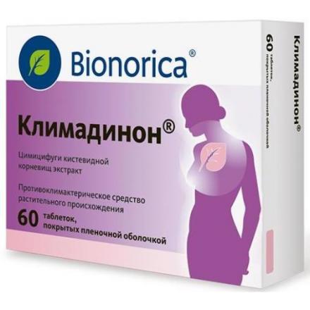 КЛИМАДИНОН табл. п/о плен. 20 мг №60