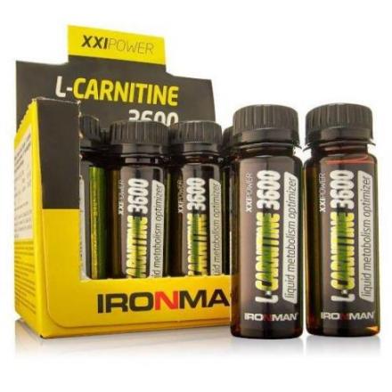 L-КАРНИТИН 3600 р-р внутр. земляника фл. 60 мл №12