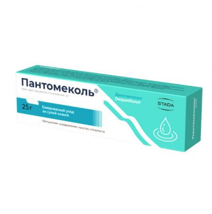 ПАНТОМЕКОЛЬ крем 5% туба 25 гр