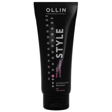 OLLIN STYLE ГЕЛЬ ДЛЯ ВОЛОС 200 мл ультра сильная фиксация