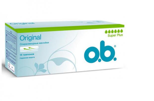 O.B. ТАМПОНЫ ORIGINAL СУПЕР ПЛЮС №16