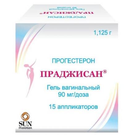 ПРАДЖИСАН гель вагин. 8% туба 1,125 гр №15