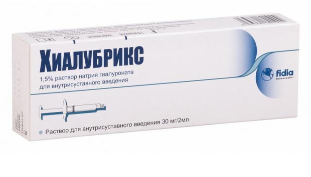 ХИАЛУБРИКС р-р д/внутрисуставного введ. шприц 1,5% 2 мл