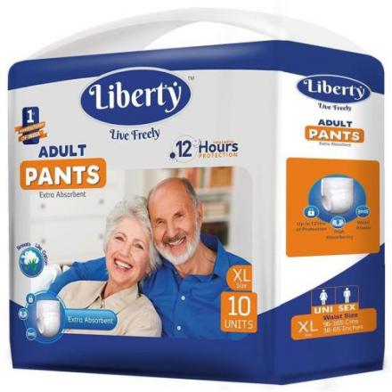 LIBERTY ПОДГУЗНИКИ-ТРУСЫ PREMIUM р.XL №10