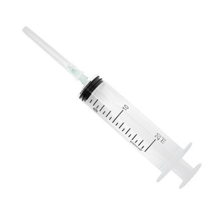 ШПРИЦ 3-Х КОМПОНЕНТНЫЙ ПАСКАЛЬ 20 мл №1 21G (0,8 х 40 мм)