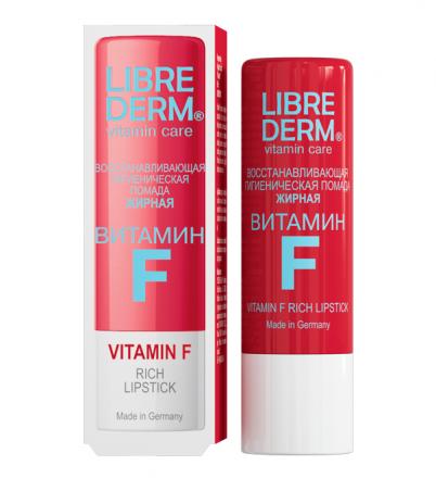 ЛИБРИДЕРМ ВИТАМИН-F ПОМАДА 4 гр жирная