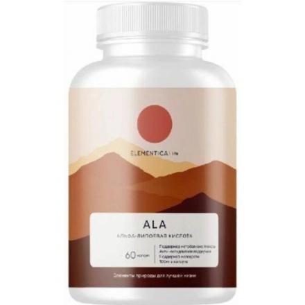 ELEMENTICA LIFE АЛЬФА-ЛИПОЕВАЯ КИСЛОТА капс. №60