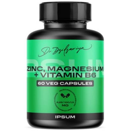 IPSUM ZMA ЦИНК+МАГНИЙ+B6 капс. №60