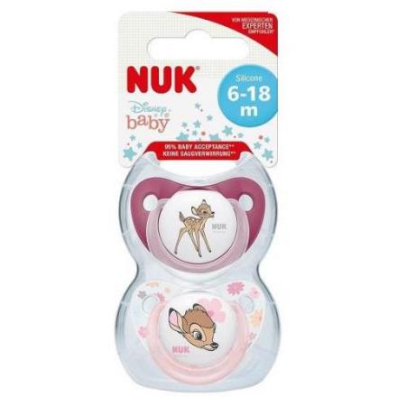 НУК ДИСНЕЙ БЭМБИ ПУСТЫШКА СИЛИКОНОВАЯ №2 6-18 мес.