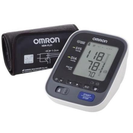 ОМРОН (OMRON) ПРИБОР (ТОНОМЕТР) ИЗМ. АРТ. ДАВЛЕНИЯ АВТОМАТ + АДАПТЕР И УНИВЕРСАЛЬНАЯ МАНЖЕТА M7 (НЕМ-7322T)