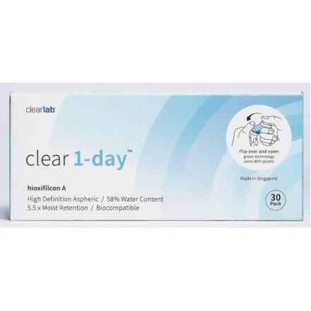 КОНТАКТНАЯ ЛИНЗА CLEAR 1-DAY - 0,50 №30